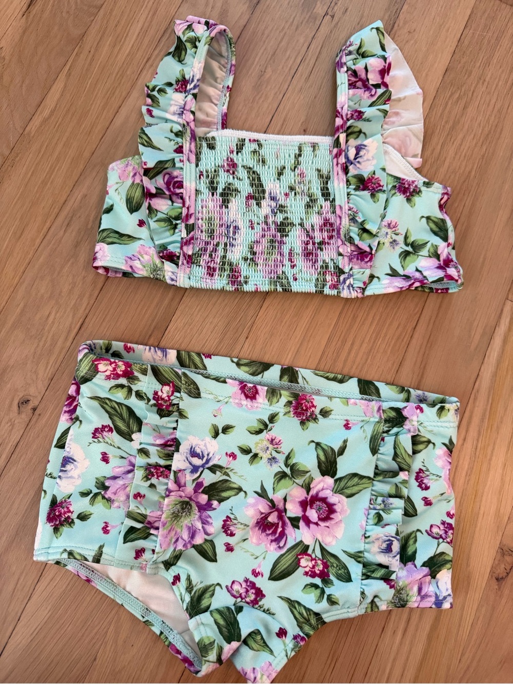 Janie and jack size 6 high waisted two piece bikini new without tags